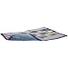 Rubbermaid Commercial 1791678 General Purpose Microfiber Mop Pad, 17-1/2" Length x 12" Width x 1/2" Height, Gray