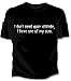 Dont Need Your Attitude Girls T-Shirt (Black) #385