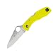 Spyderco Salt I Plain Edge Yellow H-1 Steel Knife
