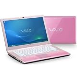 Sony Sony Vaio VPCCW1S1E, MS Windows 7 Home Premium x64, Intel Core 2 Duo P7450 2.13 GHz, 4GB Memory, 320GB Hard Drive, 14.1 720p HD, DVDRW, Europc 1 Year Return to Base Warranty