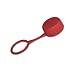 Corning Axygen SC-LP-R Looped Microcentrifuge Tube Screw Caps without O-Ring for Axygen 0.5, 1.5 or 2mL Tubes, Red PP (1 Case: 50 Caps/Bag; 10 Bags/Unit; 8 Units/Case)