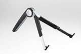 Support portable! support réglable pliable pour ordinateur portable, iPad, etc, couleur noire, ECS01-Sch
