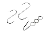 De Buyer - 3010.12 - Crochets de boucher inox - L 12cm