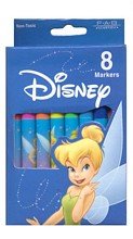 Childrens Toyshop  Toys : Tinker Bell Juicy Tip Markers - 8 per pack