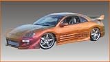 00-03 MITSUBISHI ECLIPSE BLITZ STYLE SIDE SKIRT