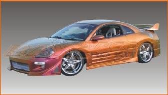 00-03 MITSUBISHI ECLIPSE BLITZ STYLE SIDE SKIRT