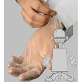 Vinyl Gloves Standard 4 Mil Lightly Powdered, Non-medical 100 per Box,10 Boxes per case, Large.Sold as 1 Case