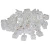 RJ12 6P6C Crimp Plug for Flat Cable (50 Pcs Per Bag)