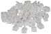 RJ12 6P6C Crimp Plug for Flat Cable (50 Pcs Per Bag)