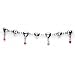 Red Gem Passionate Heart Dangle Belly Chain