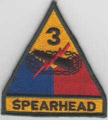 3rd Armored Division Dress Patch