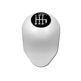 10x1.25mm Thread 6 speed JDM Drift White Teflon Shift Knob for Nissan Sentra SER Spec V