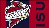 Iowa State Cyclones - Car Flag W/Wall Brackett Set of 2