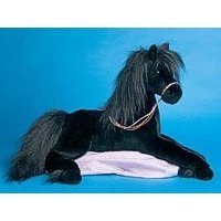 Mercury Black Horse By Douglas Cuddle Toys 22"