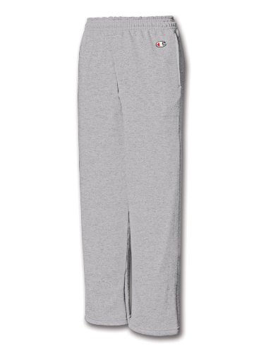 Champion Youth Eco� 9 oz.; 50/50 Open-Bottom Pants - LIGHT STEEL - L