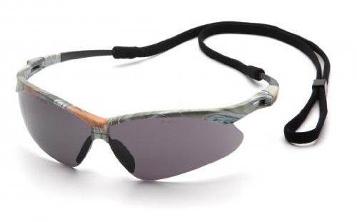 Pyramex Safety PMXTREME Eyewear, Camo Frame with Cord, Gray Anti-Fog Lens On Sale