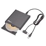Targus PADVD010U USB 2.0 DVD/CD-ROM Slim External Drive - Black