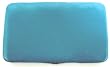 Turquoise Blue Vinyl Hard Frame Wallet ID Holder Turquoise Blue Vinyl Hard Frame Wallet ID Holder