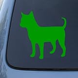 CHIHUAHUA SILHOUETTE - Dog - Vinyl Decal Sticker #1498 | Vinyl Color: Green