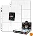 100 BCW 9-Pocket Plastic Sheets