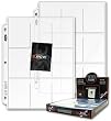 100 BCW 9-Pocket Plastic Sheets