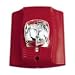 SYSTEM SENSOR SRP STROBE WALL STANDARD CANDELA RED PLAIN