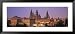 Cathedral in a City, Santiago De Compostela, La Coruna, Galicia, Spain Places Framed Art Poster Print by Panoramic Images, 51x23