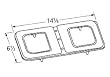Stainless Steel Figure-8 Burner for Broil King Grills