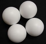 4 White Non-smooth Tornado Dynamo Shelti Foosballs