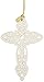 Lenox 2015 Snow Fantasies Cross Ornament