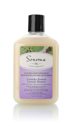 Sonoma Natural Daily Shampoo, Lavender Reserve, 12 Fluid Ounce
