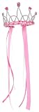Creative Education's Dark Pink Ribbon Tiara (One Size)