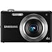 Samsung TL105 - Digital camera - compact - 12.2 Mpix - optical zoom: 4 x - supported memory: SD, SDHC - black