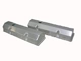 Procomp SBC Tall Polished Alum Fabricated Valve Covers Pc-3301-p