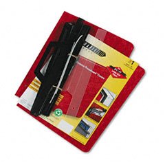 ACCO 2-Hole Laser Printer Hanging Expandable Binder, 8.5 x 11 Inches, Red (55261)