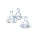 Standard - Level 2 Silicone Nipple - 3 Pack