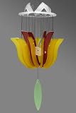 Goose Rocks Designs Chelsea Handcrafted Stained Glass Wind Chime