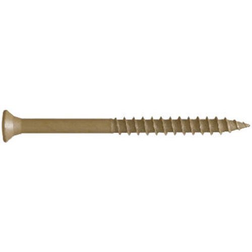 FastenMaster FMGD158-75 GuardDog Exterior Wood Screw, Tan, 1-5/8-Inch, 75-Pack