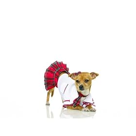 Sexy School Girl Pet Dog/Cat Schoolgirl Halloween Costume
