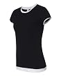 Ladies' Sheer Jersey Longer Length 2-in-1 T-Shirt