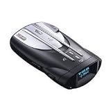 Cobra XRS 9845 Voice Alert 15 Band Radar/Laser Detector with Digital Compass and Upgradeable Alert for Speed and Red Light Cameras