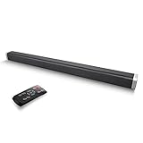 Joly Joy®ブルートゥースサウンドバー Bluetooth Soundbar ワイヤレス スピーカー 高音質 迫力 ホーム テレビ (ブラック)