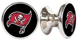 Tampa Bay Buccaneers NFL Stainless Steel Cabinet Knobs / Drawer Pulls (2-pack)