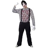 Maniacal Mime Adult Costume