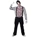 Maniacal Mime Adult Costume