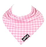 Skibz Dribble Bib - Pink Check
