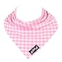 Skibz Dribble Bib - Pink Check