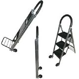 31hGzJvnyEL. SL160  Ladderkart Step Ladder & Hand Truck