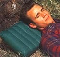 Inflatable camping pillow