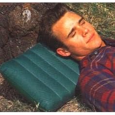 Inflatable camping pillow